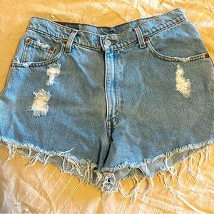 Levi High Waisted Short